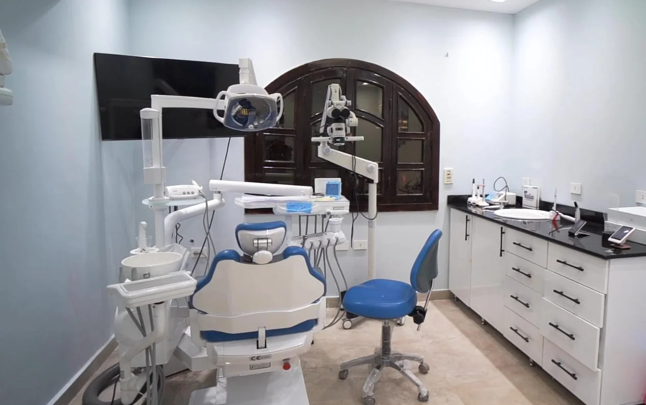 One of the consulting rooms at Precision Dental Implants